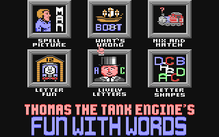 Screenshot for Thomas the Tank Engine's Fun with Words