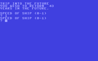 Screenshot for Trip into the Future