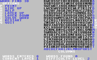 Screenshot for Word Find 3-D