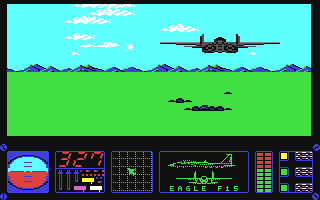 Screenshot for X-29 Fighter Mission