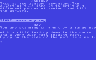 Screenshot for Zantarr Adventure