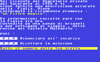 Screenshot for Avventura I - La Taverna delle Avventure