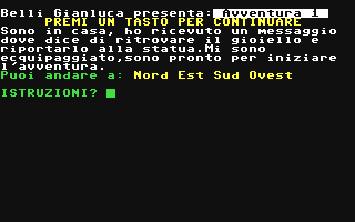 Screenshot for Avventura I