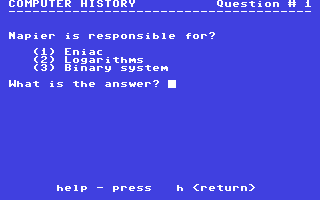 Screenshot for Computer History