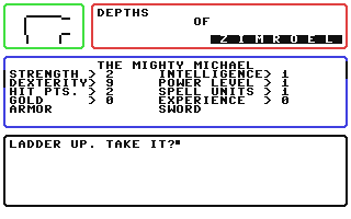 Screenshot for Depths of Zimroel
