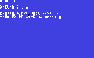 Screenshot for Dicegame