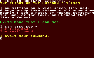 Screenshot for Flight of the Unicorn, The