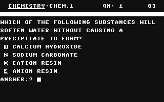 Screenshot for GCE'O'Level - Chemistry