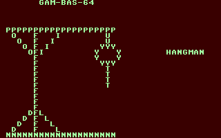 Screenshot for Hangman for Two