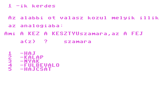 Screenshot for IQ Teszt