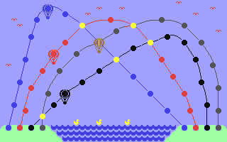 Screenshot for Ladders to Learning - Balloon Game