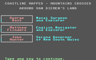 Screenshot for Ladders to Learning - Explorers III - A Coastline Mapped the Mountains Crossed