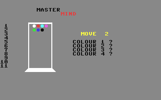 Screenshot for Master Mind