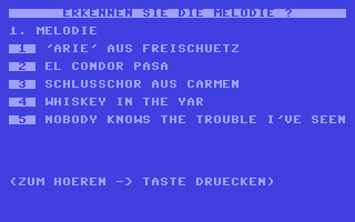 Screenshot for Melodienraten