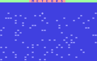 Screenshot for Meteors