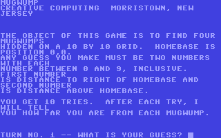 Screenshot for Mugwump