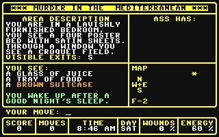 Screenshot for Murder in the Mediterranean