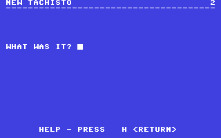 Screenshot for New Tachisto