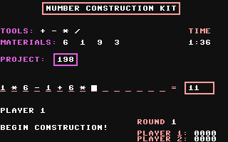 Screenshot for Number Construction Kit