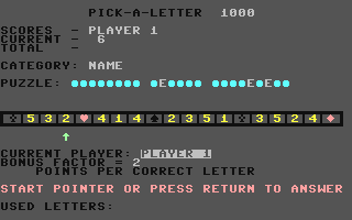 Screenshot for Pick-a-Letter
