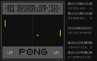 Screenshot for Pong 2022
