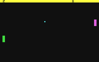 Screenshot for Pong 64