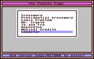 Screenshot for Puzzle Page #087, The