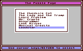 Screenshot for Puzzle Page #116, The