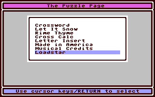 Screenshot for Puzzle Page #122, The