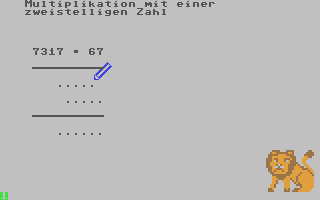 Screenshot for Rechenlöwe, Der - Fit in der Multiplikation und Division (3./4. Schuljahr)