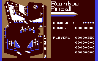 Screenshot for Rainbow Pinball