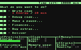 Screenshot for Running Out of RAM
