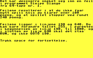 Screenshot for Sleipe Slange