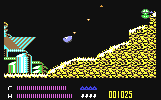 Screenshot for Solar Jetman - Hunt for the Golden Warpship