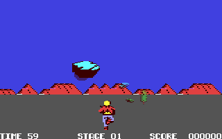Screenshot for Space Harrier
