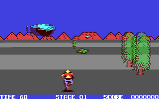 Screenshot for Space Harrier