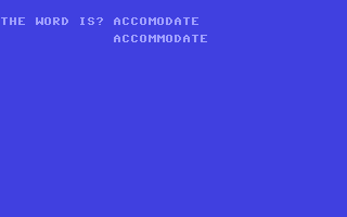 Screenshot for Spelling Practice