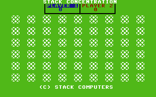 Screenshot for Stack Concentration