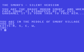 Screenshot for Smurfs, The - Silent Version
