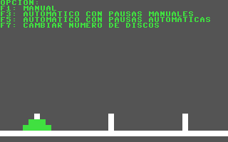 Screenshot for Torres de Hanoi, Las