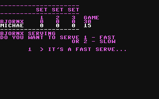 Screenshot for Tennis