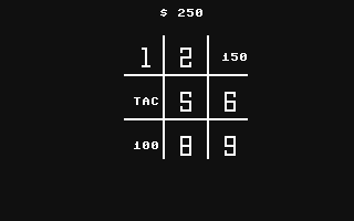 Screenshot for Tic-Tac-Dough
