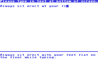 Screenshot for Typing Tutor