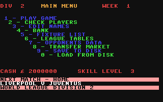 Screenshot for World Soccer League