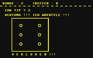 Screenshot for Würfel 64