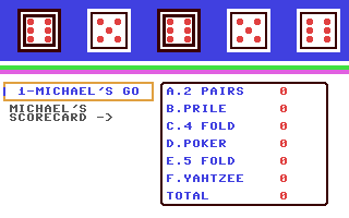 Screenshot for Yhatzee